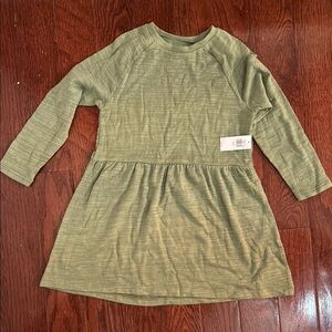 Old Navy Kids Casual Dress in Olive Green